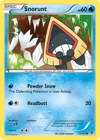 Snorunt, Plasma Blast