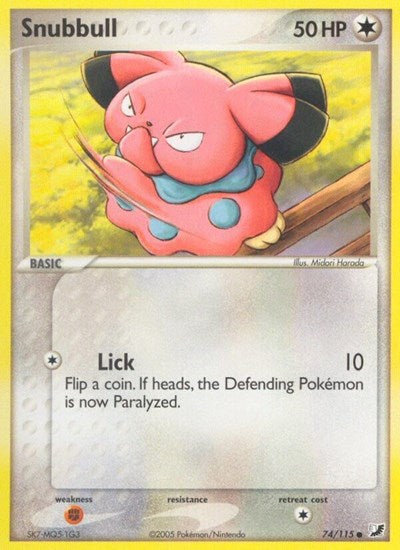 Snubbull, EX Unseen Forces