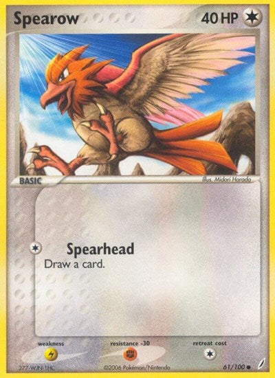 Spearow, EX Crystal Guardians
