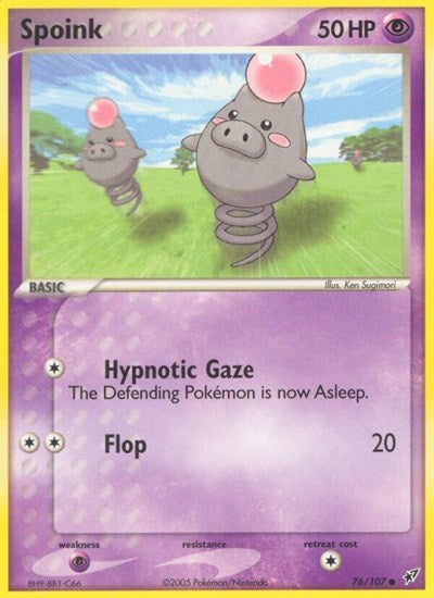 Spoink, EX Deoxys
