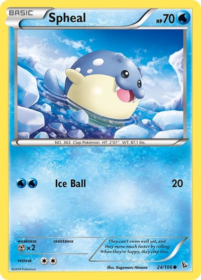 Spheal, XY - Flashfire