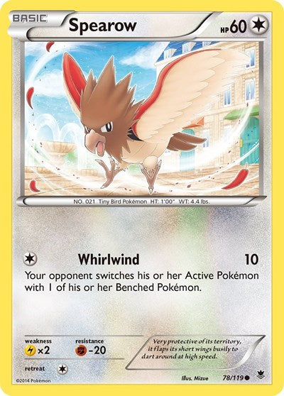 Spearow, XY - Phantom Forces