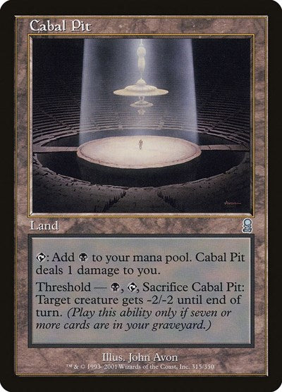Cabal Pit, Odyssey