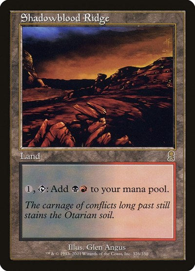 Shadowblood Ridge, Odyssey