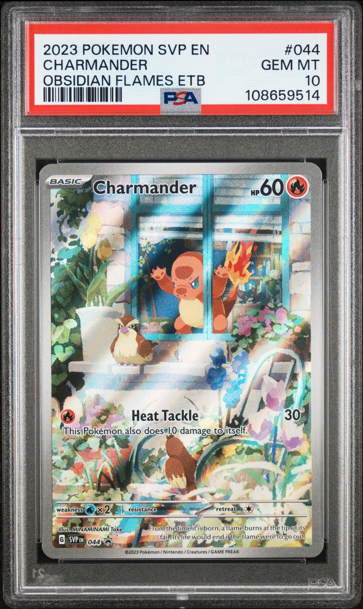 Charmander - 044 - PSA 10, SV: Scarlet & Violet Promo Cards