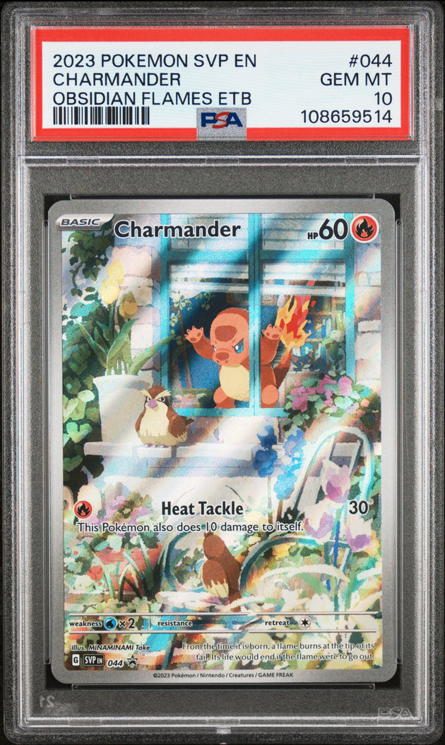 Charmander - 044 - PSA 10, SV: Scarlet & Violet Promo Cards