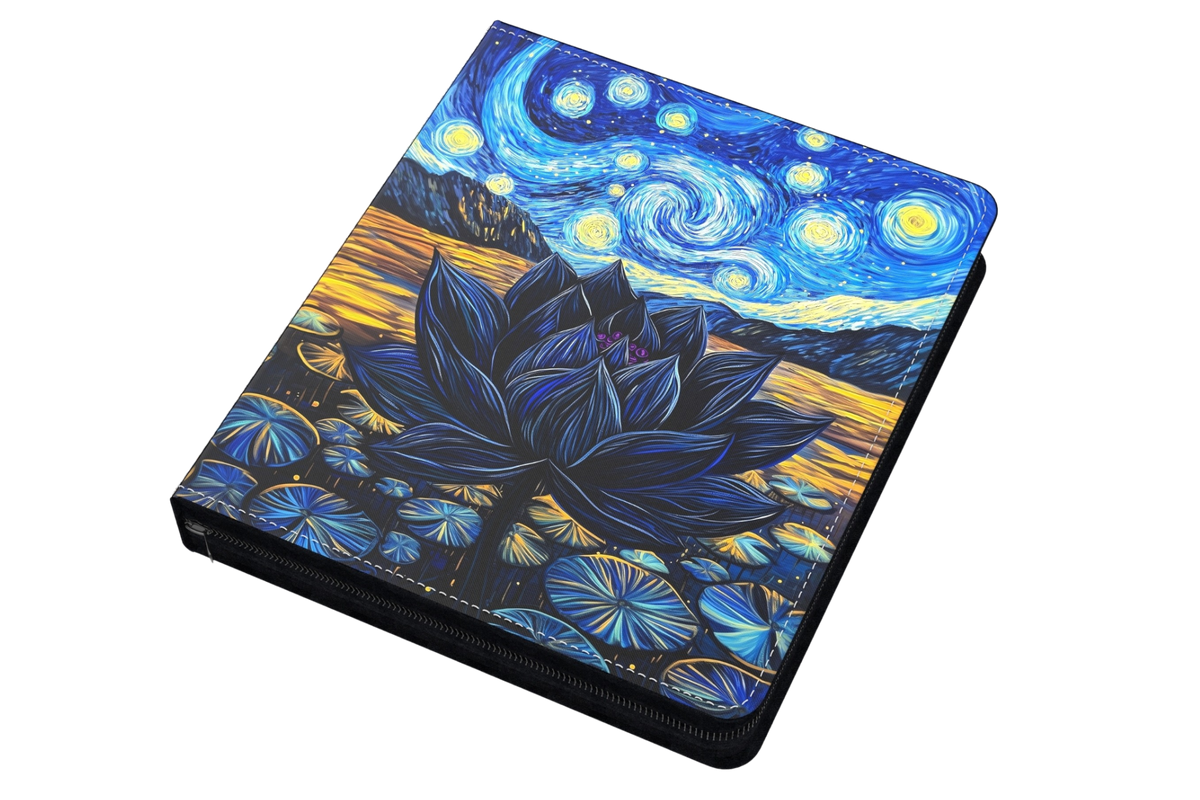 Starry Black Lotus 480 Card Binder